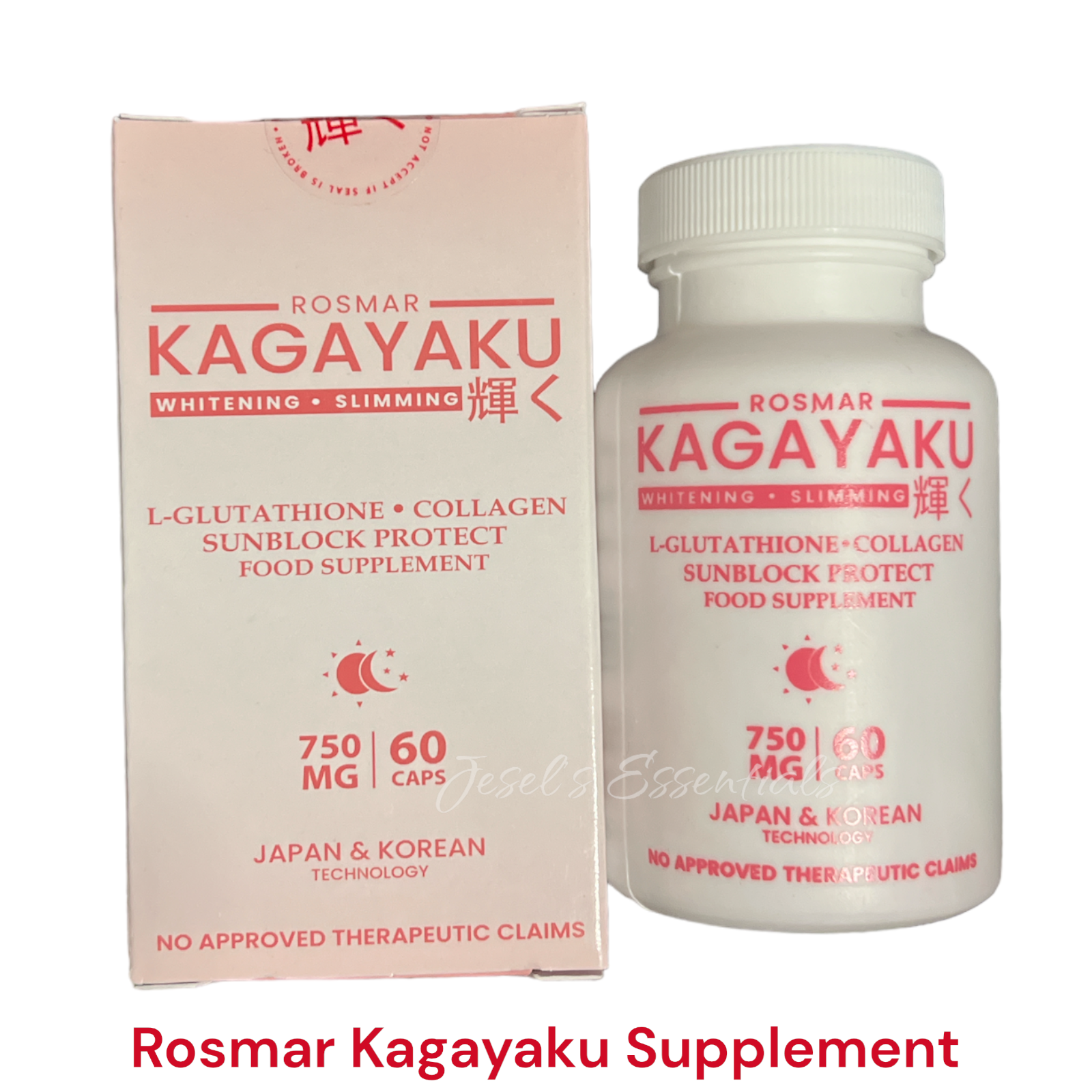 Rosmar Kagayaku Whitening & Slimming Capsule – Jesel's Essentials
