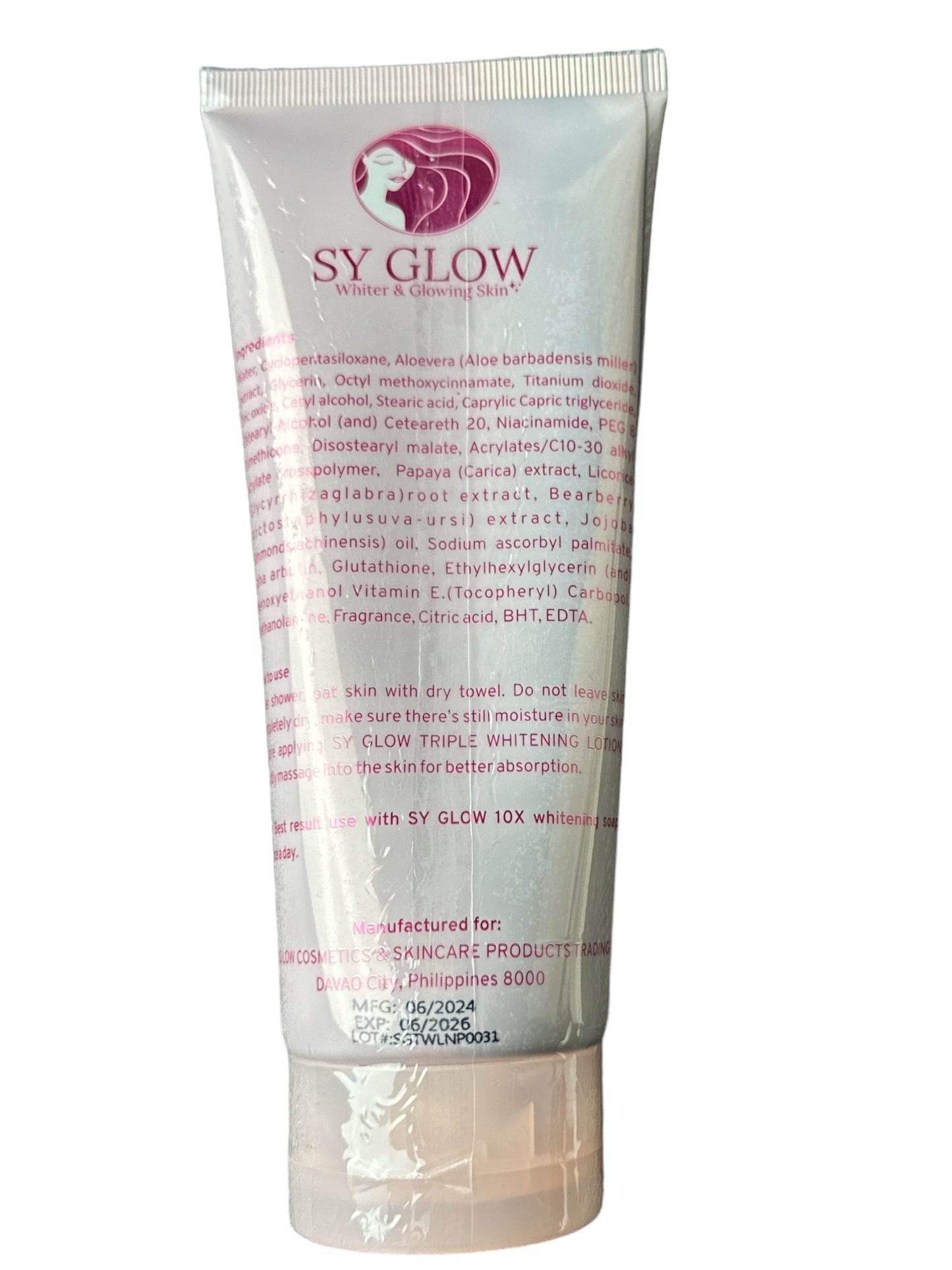 Sy Glow Whitening Lotion with SPF 80