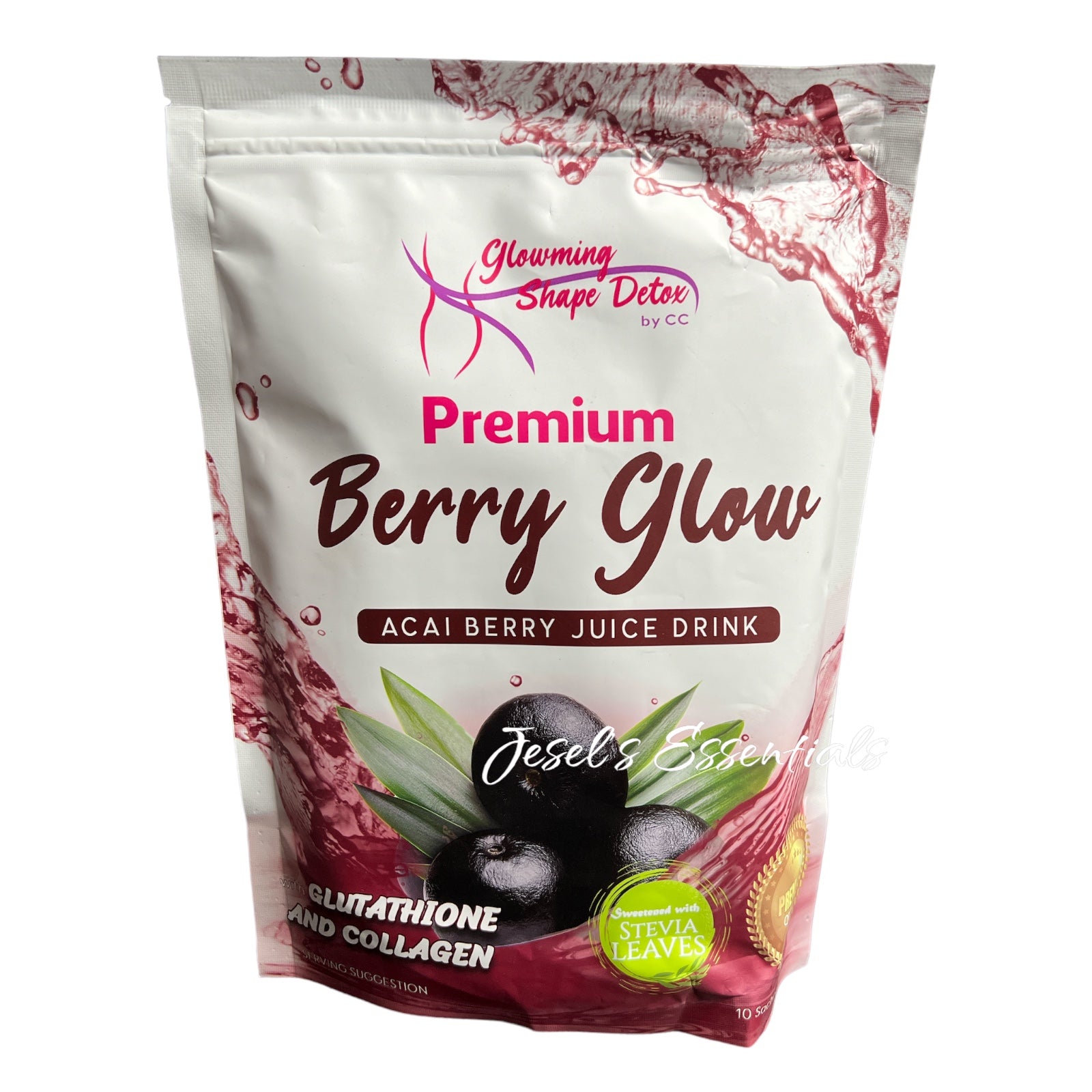 Cris Cosmetics Premium Berry Glow Açaí Berry Juice Drink 10