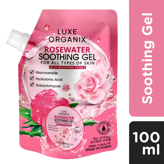 Luxe Organix Rose Water Soothing Gel 100ml